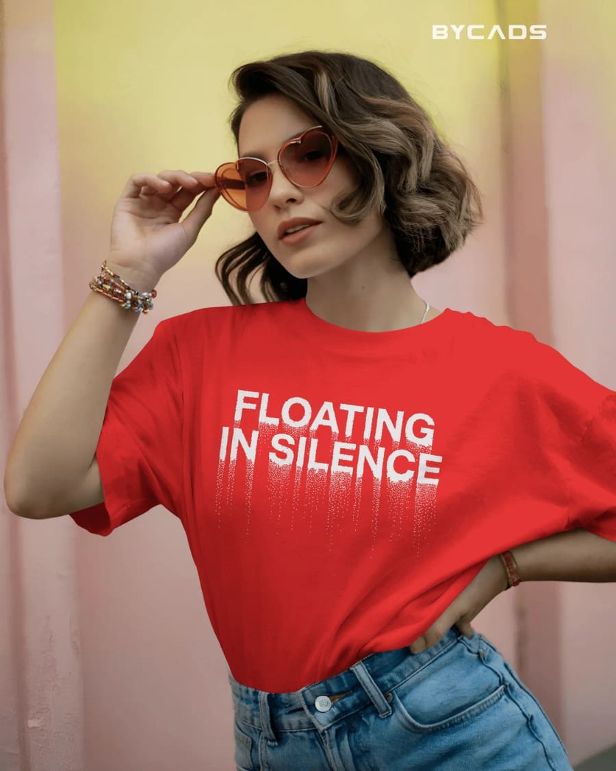 Floating Human Oversized T-Shirt for Men – Artistic Streetwear by Bycads