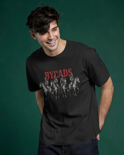 BYCADS "Outlaw Posse" Oversized Cowboy Graphic T-Shirt
