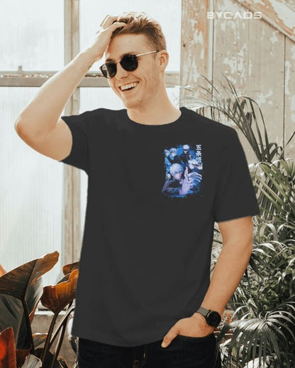 Satoru Gojo Limitless Graphic Regular-Fit T-Shirt | Anime Streetwear