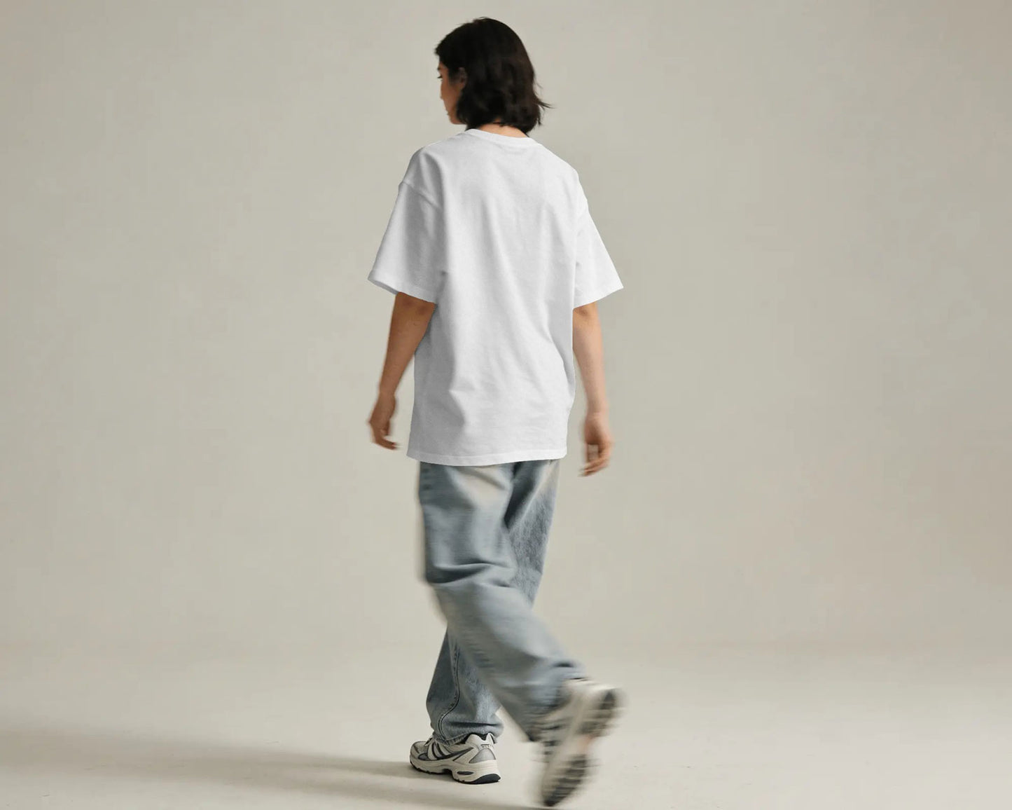 REBEL Graphic Oversized T-Shirt cotton blend - BYCADS