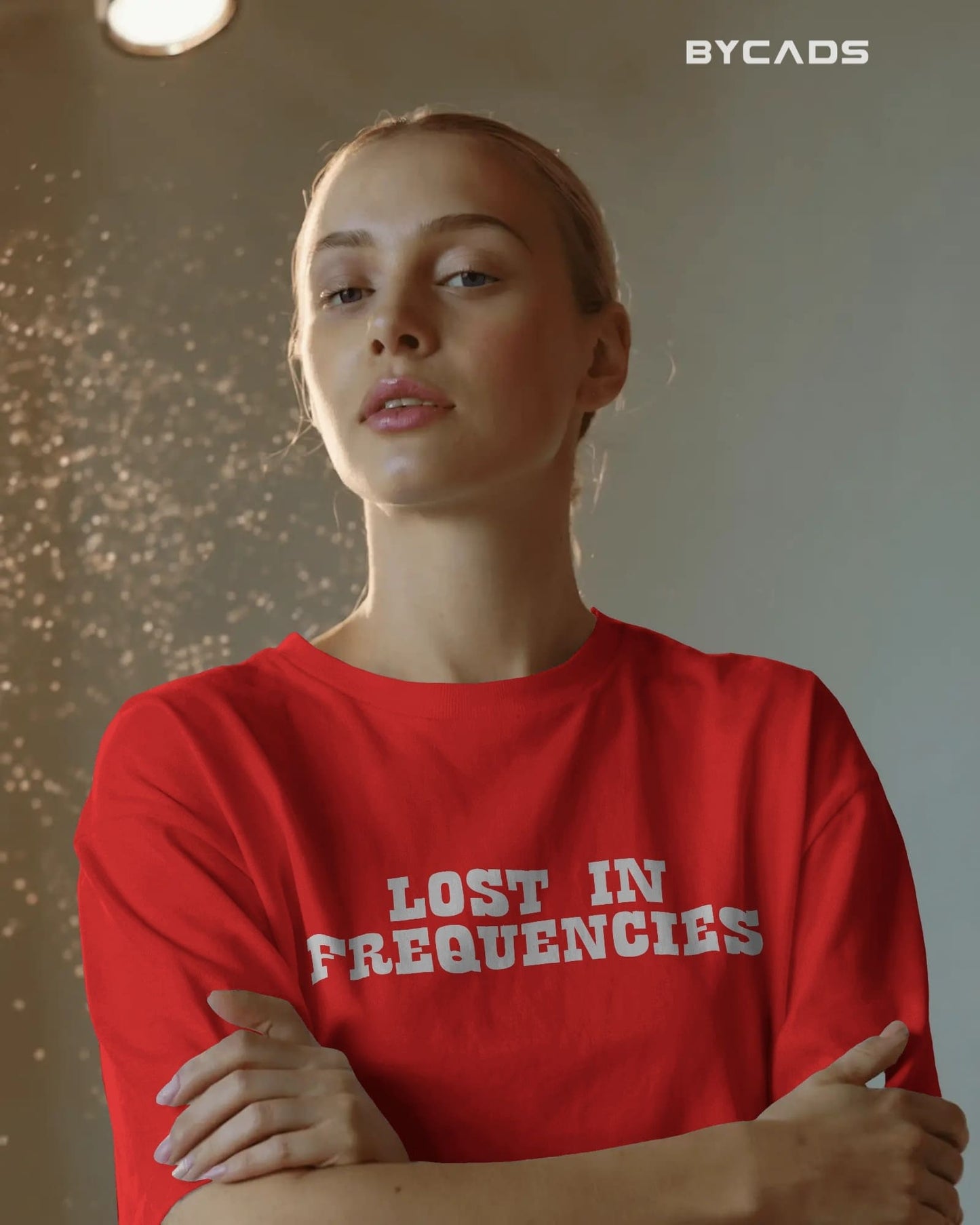 Cosmic Frequency Oversized Alien Unisex Graphic Tee