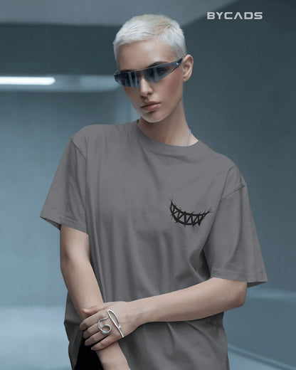 Psycho Smile Oversized T-Shirt for Men – Street Vibe by Bycads