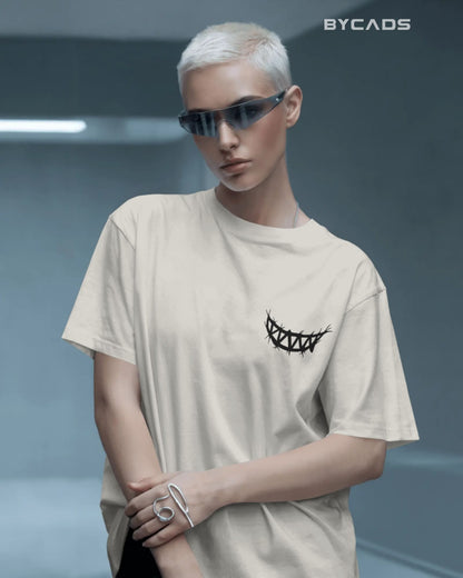 Psycho Smile Oversized T-Shirt for Men – Street Vibe by Bycads