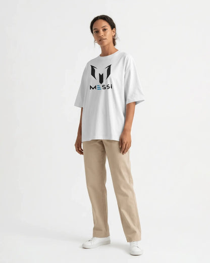 BYCADS Messi 10 Football Oversized Cotton Blend T-Shirt | Premium Sports Collection Graphic T-shirt