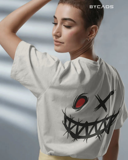 Psycho Smile Oversized T-Shirt for Men – Street Vibe by Bycads