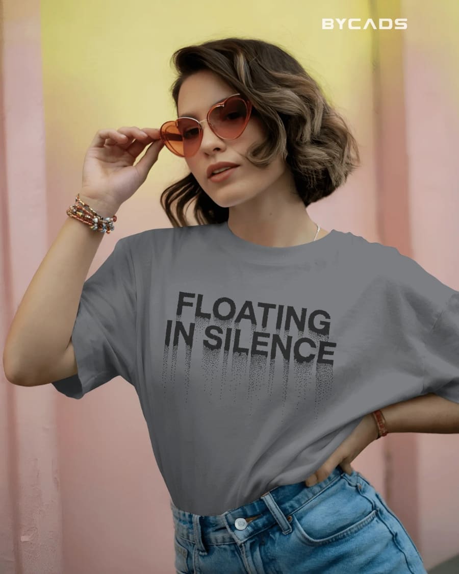 Floating Human Oversized T-Shirt for Men – Artistic Streetwear by Bycads