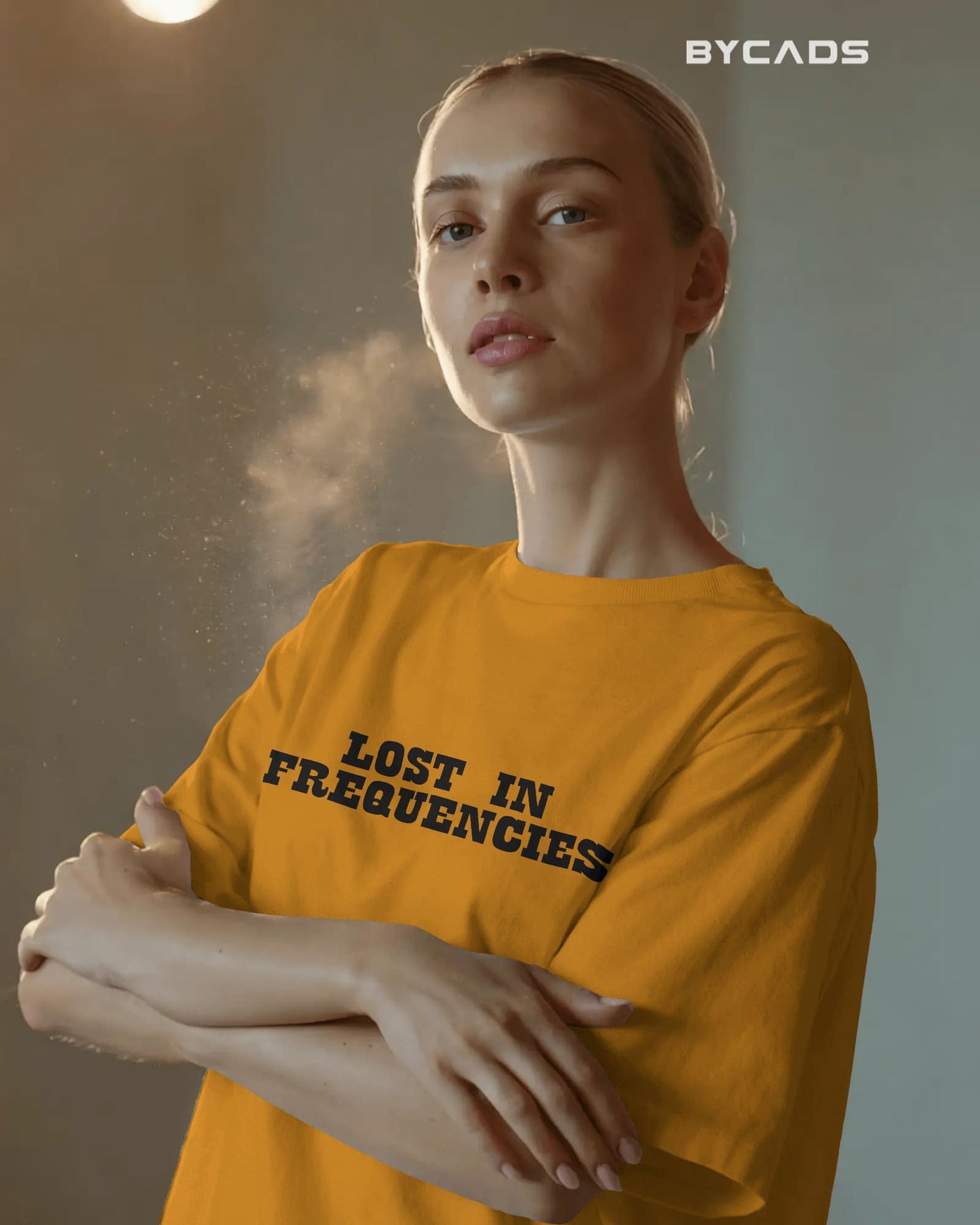 Cosmic Frequency Oversized Alien Unisex Graphic Tee