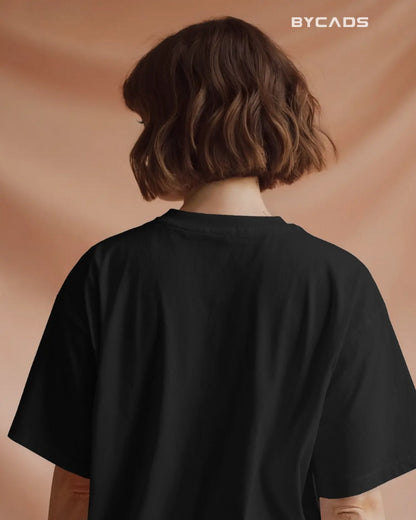 Minimal Cowboy Oversized T-Shirt for Men – Western Hat and Bandana by Bycads