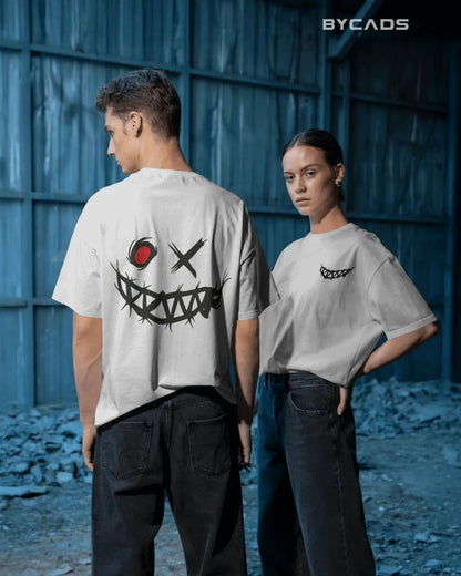 Psycho Smile Oversized T-Shirt for Men – Street Vibe by Bycads