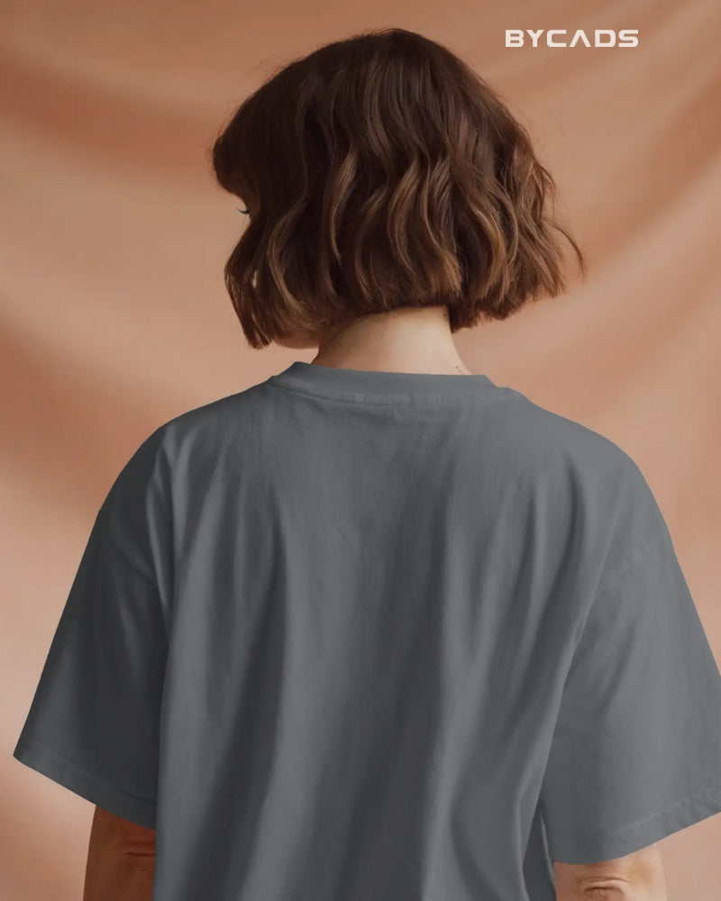 Minimal Cowboy Oversized T-Shirt for Men – Western Hat and Bandana by Bycads