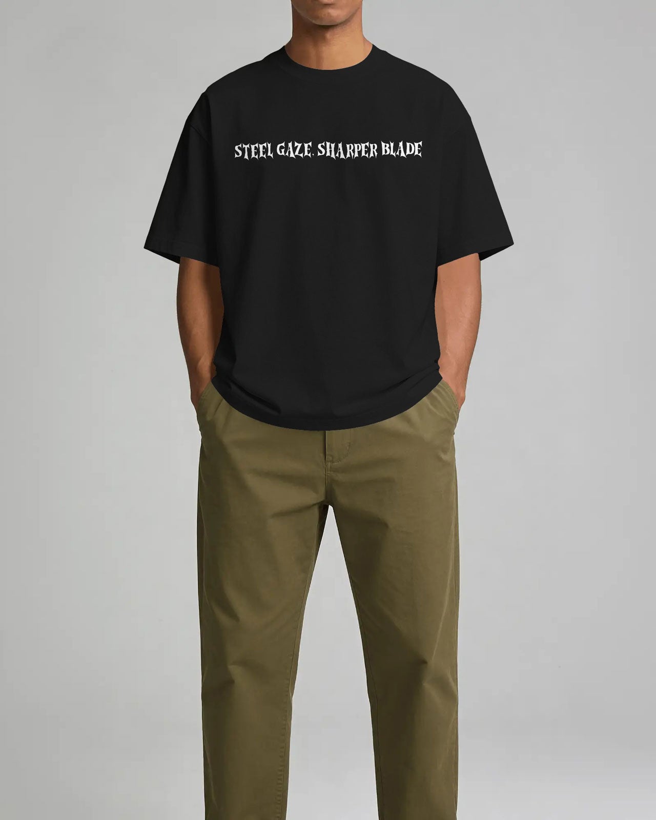 Bold Pirate Graphic Oversized T-Shirt for Men