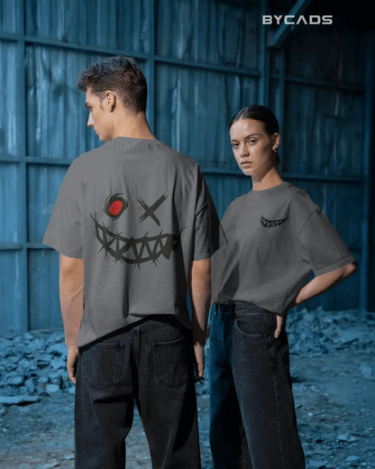 Psycho Smile Oversized T-Shirt for Men – Street Vibe by Bycads