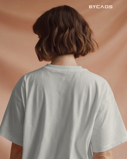 Minimal Cowboy Oversized T-Shirt for Men – Western Hat and Bandana by Bycads