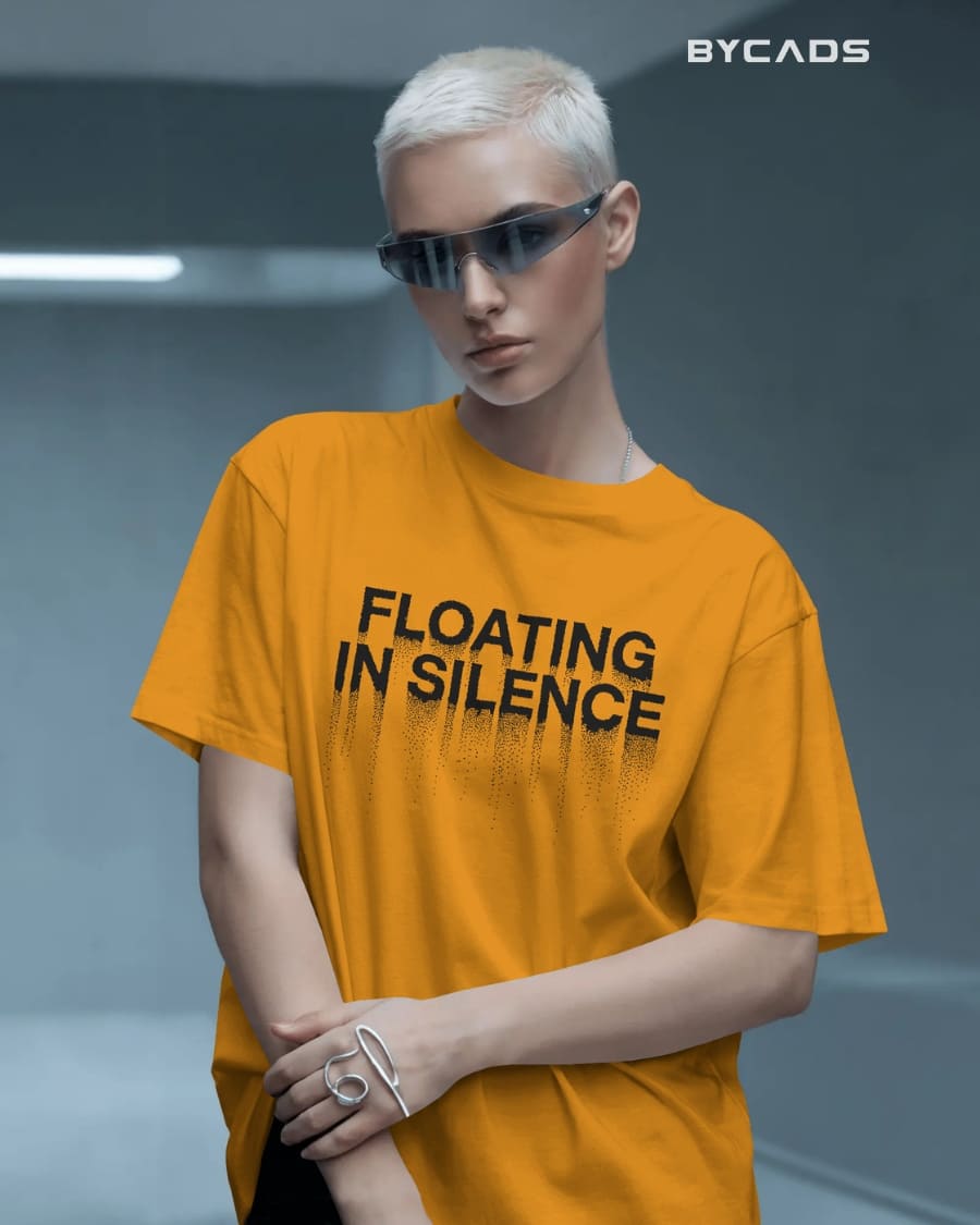 Floating Human Oversized T-Shirt for Men – Artistic Streetwear by Bycads