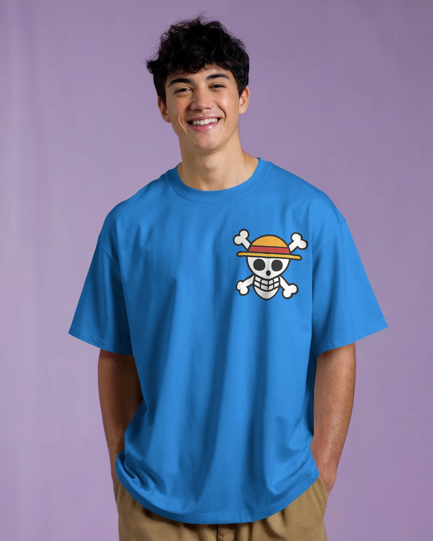 Anime Straw Hat Oversized T-Shirt – Bycads Tshirt
