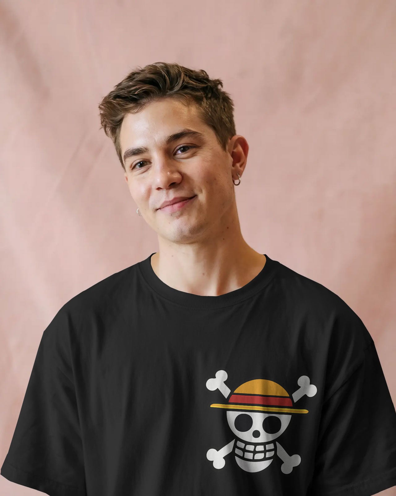 Anime Straw Hat Oversized T-Shirt – Bycads Tshirt