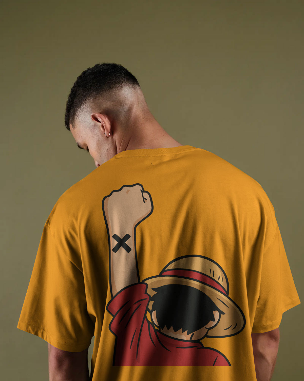 Anime Straw Hat Oversized T-Shirt – Bycads Tshirt