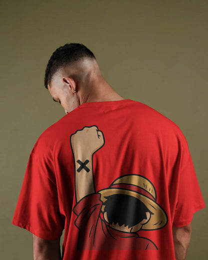 Anime Straw Hat Oversized T-Shirt – Bycads Tshirt