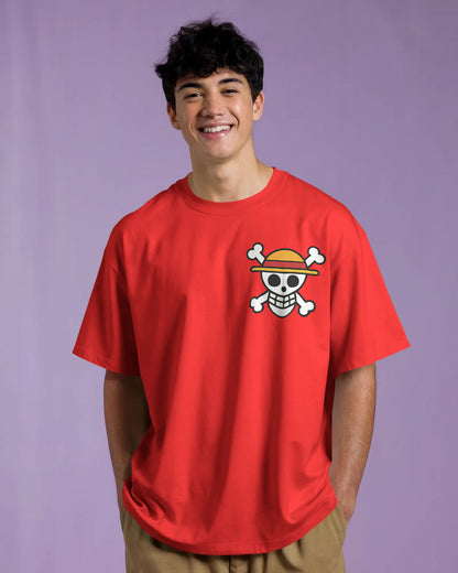 Anime Straw Hat Oversized T-Shirt – Bycads Tshirt
