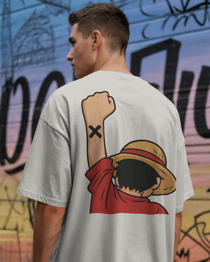 Anime Straw Hat Oversized T-Shirt – Bycads Tshirt