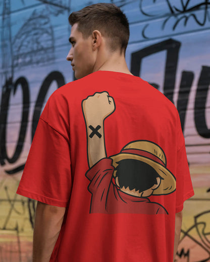 Anime Straw Hat Oversized T-Shirt – Bycads Tshirt