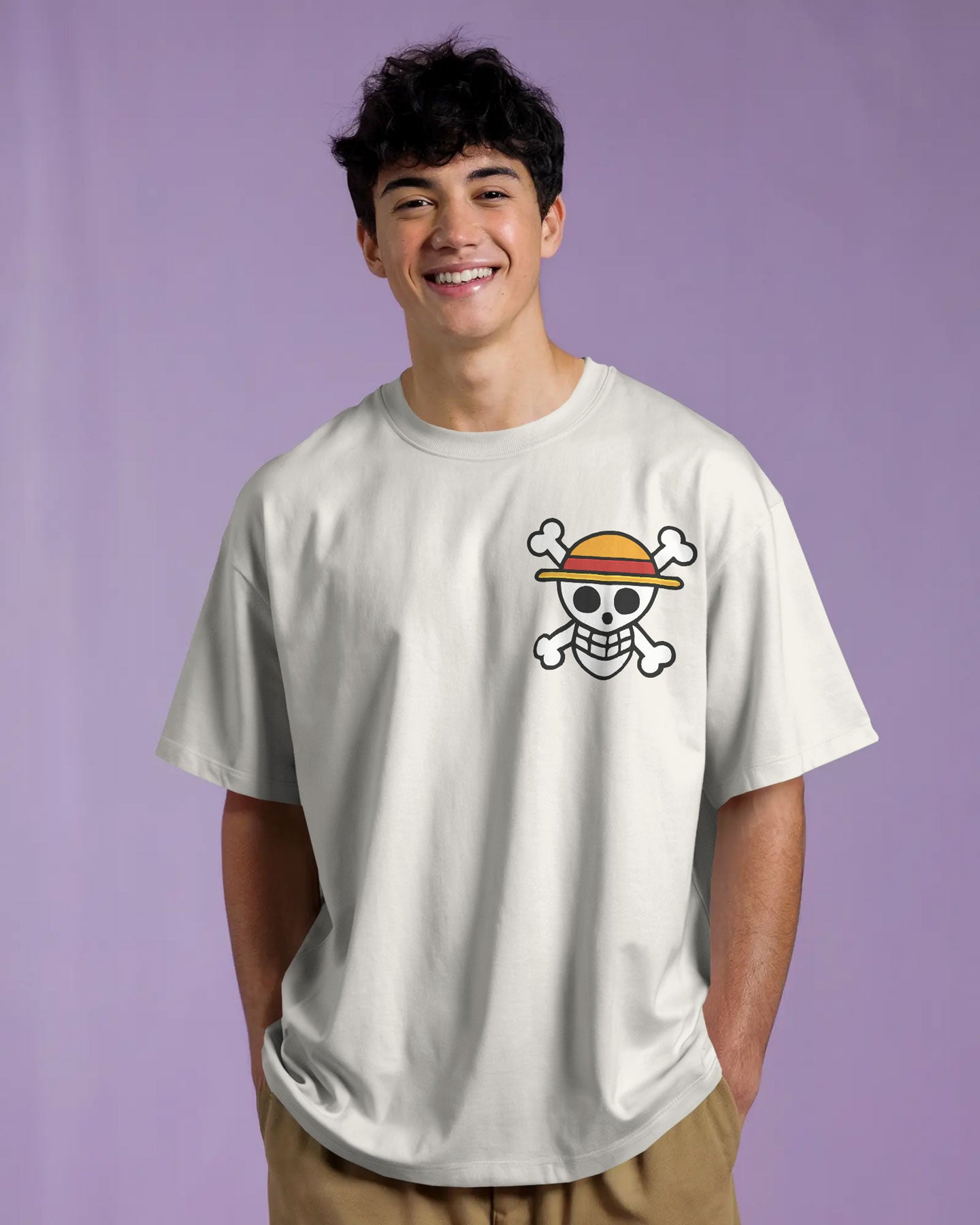 Anime Straw Hat Oversized T-Shirt – Bycads Tshirt
