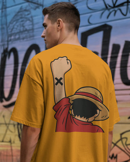 Anime Straw Hat Oversized T-Shirt – Bycads Tshirt