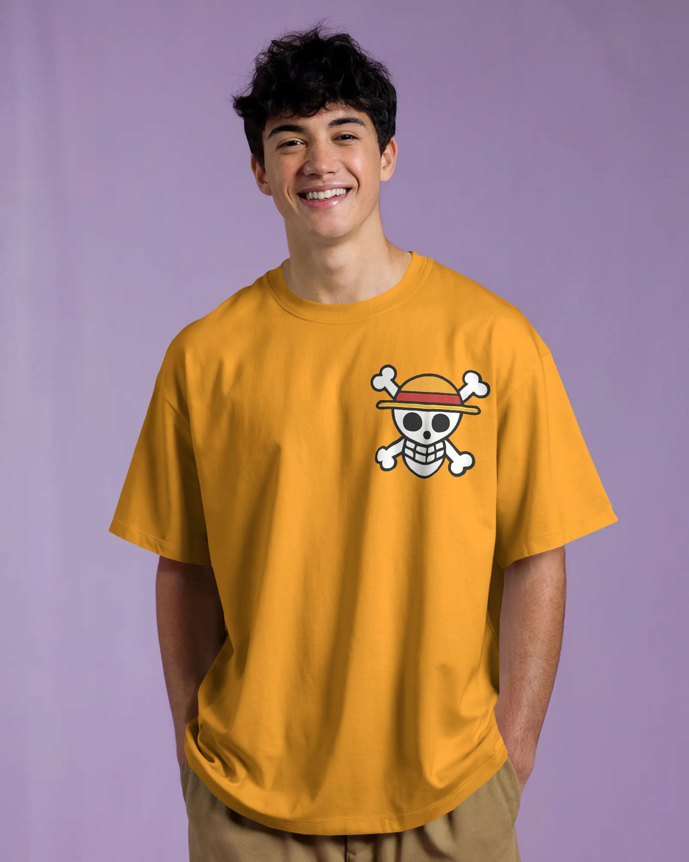 Anime Straw Hat Oversized T-Shirt – Bycads Tshirt