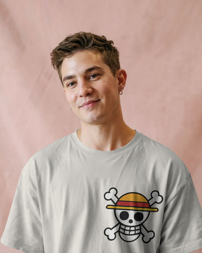 Anime Straw Hat Oversized T-Shirt – Bycads Tshirt
