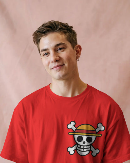 Anime Straw Hat Oversized T-Shirt – Bycads Tshirt