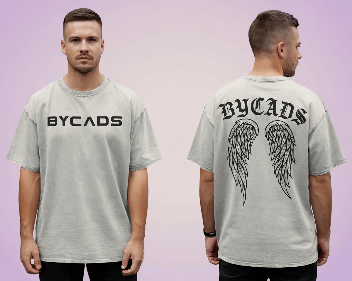 BYCADS Angel Wings Tee – Divine Strength. Street Smart.