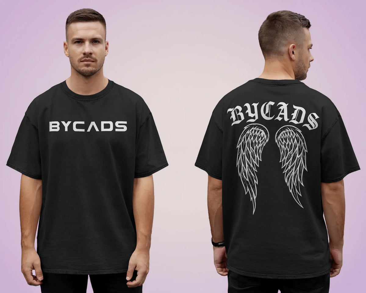 BYCADS Angel Wings Tee – Divine Strength. Street Smart.