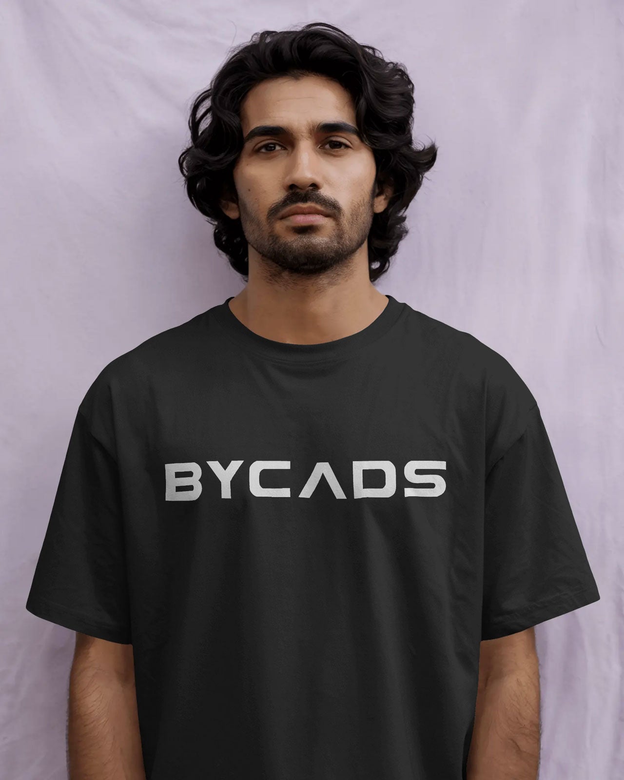 BYCADS Glitch Skull Streetwear Tee – Bold Pixel Identity Drop
