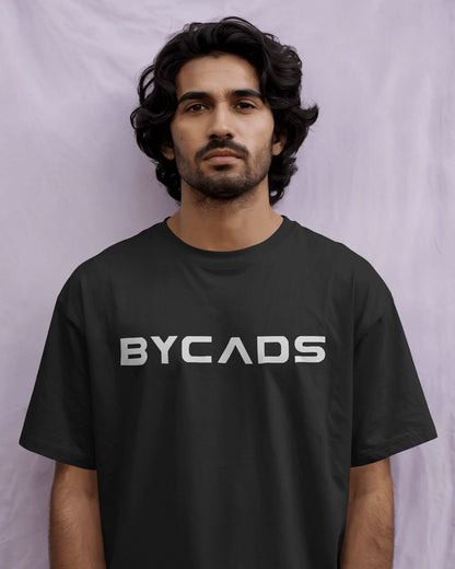 BYCADS Glitch Skull Streetwear Tee – Bold Pixel Identity Drop