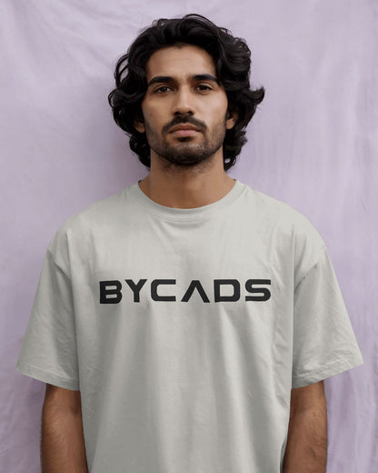 BYCADS Glitch Skull Streetwear Tee – Bold Pixel Identity Drop