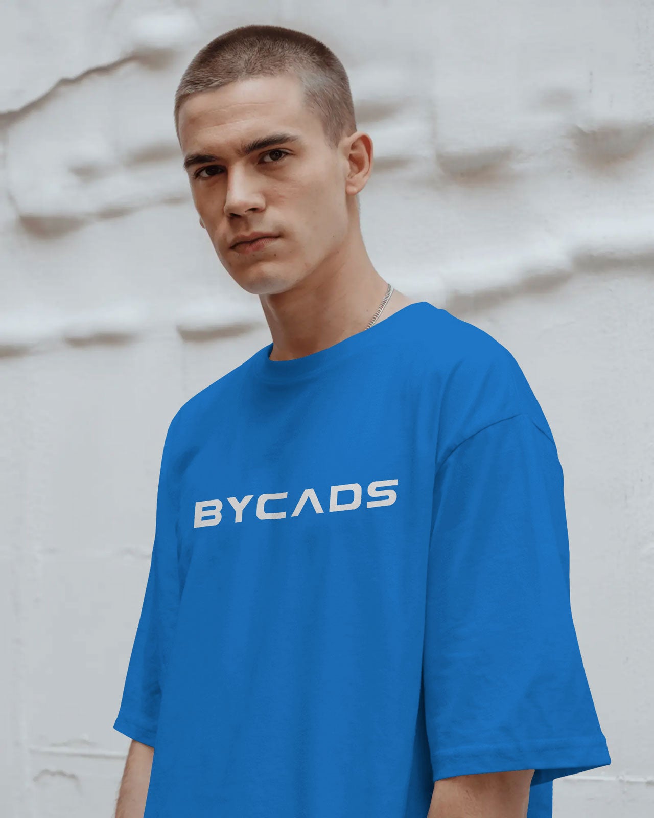 BYCADS Glitch Skull Streetwear Tee – Bold Pixel Identity Drop