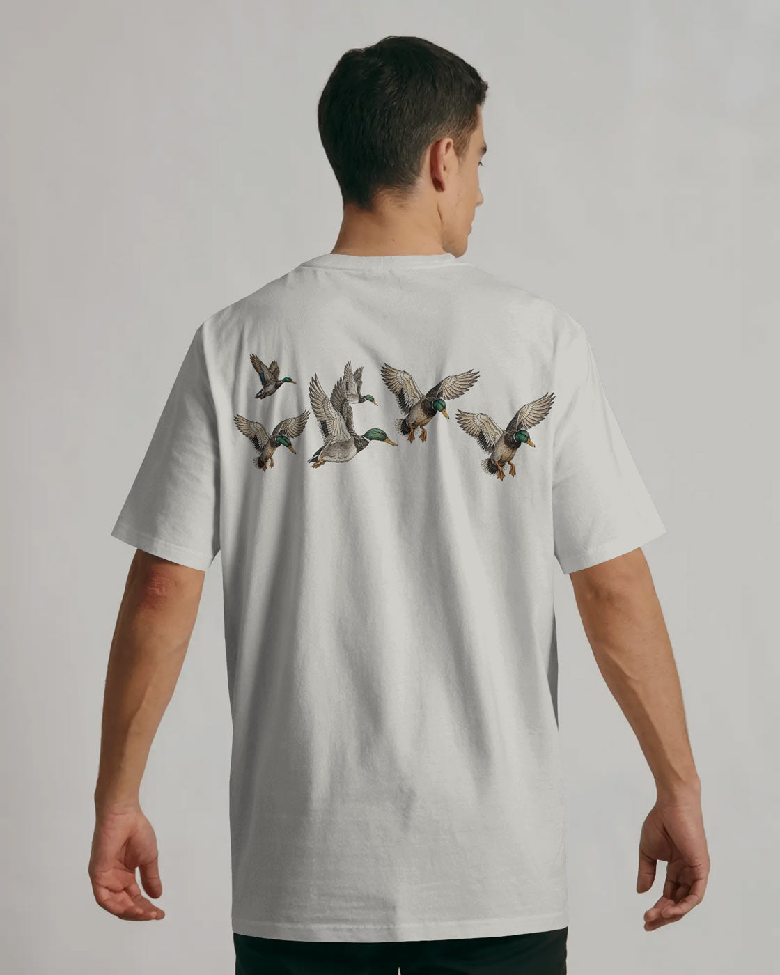 BYCADS Premium Duck Graphic Oversized T-Shirt | Relaxed Drop Shoulder Streetwear
