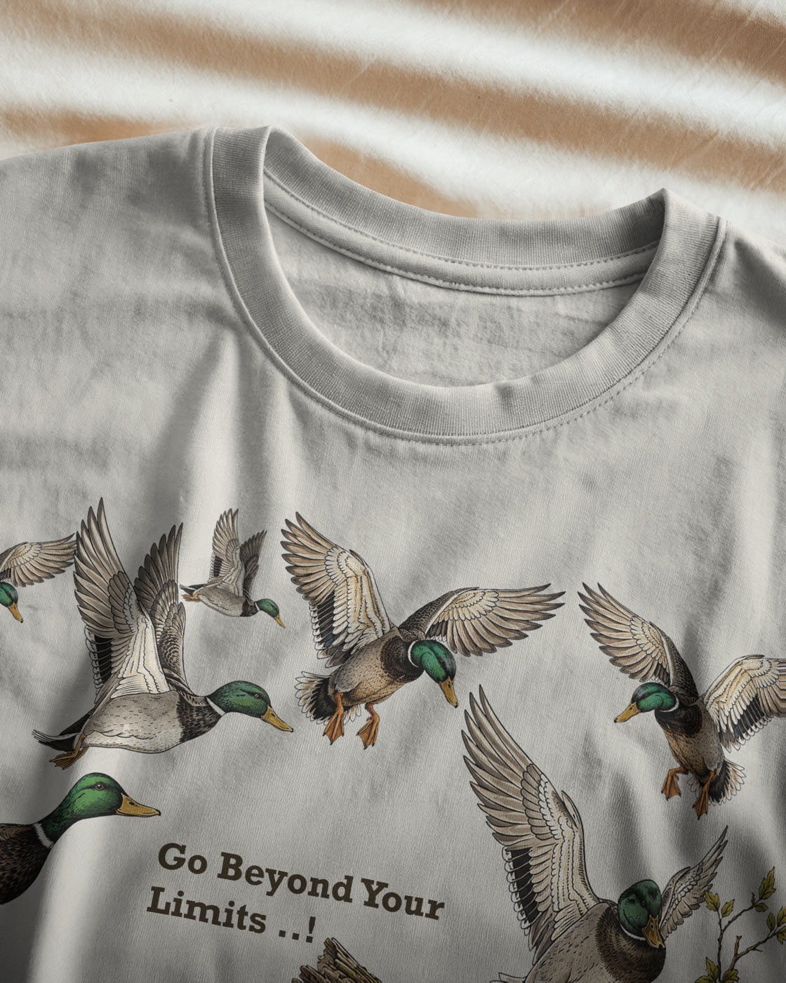 BYCADS Premium Duck Graphic Oversized T-Shirt | Relaxed Drop Shoulder Streetwear