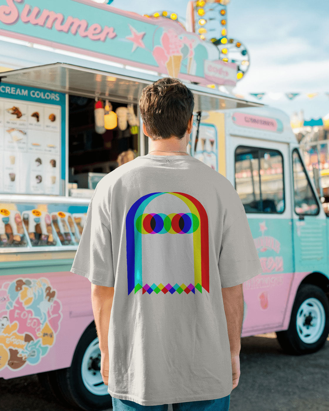 BYCADS RGB Phantom Tee – Ghosted in Glitch Mode
