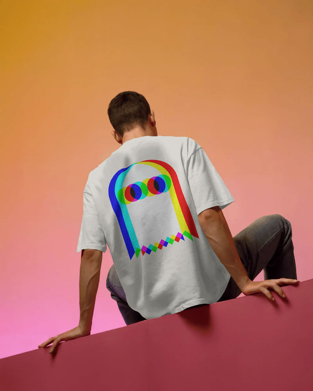 BYCADS RGB Phantom Tee – Ghosted in Glitch Mode