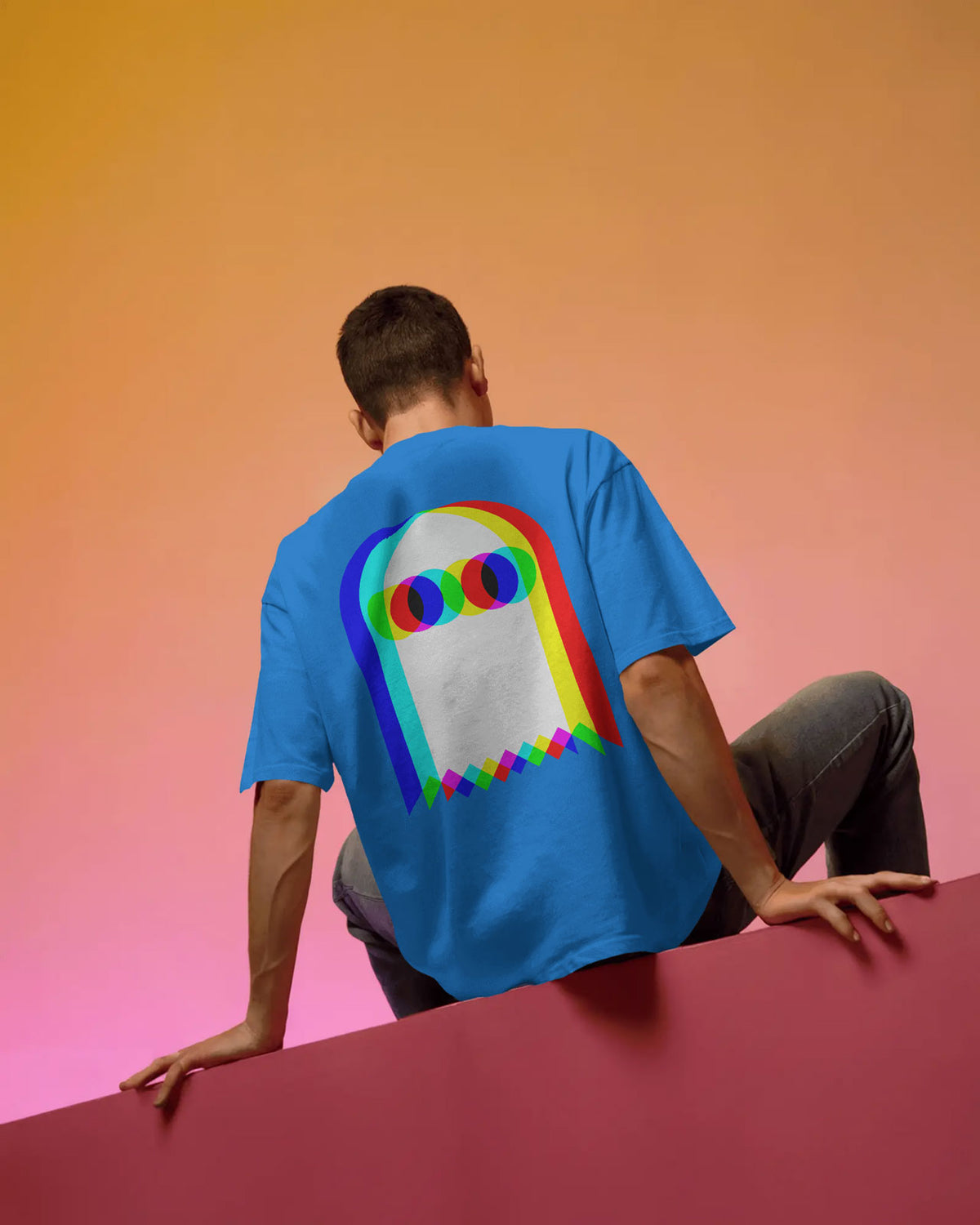 BYCADS RGB Phantom Tee – Ghosted in Glitch Mode