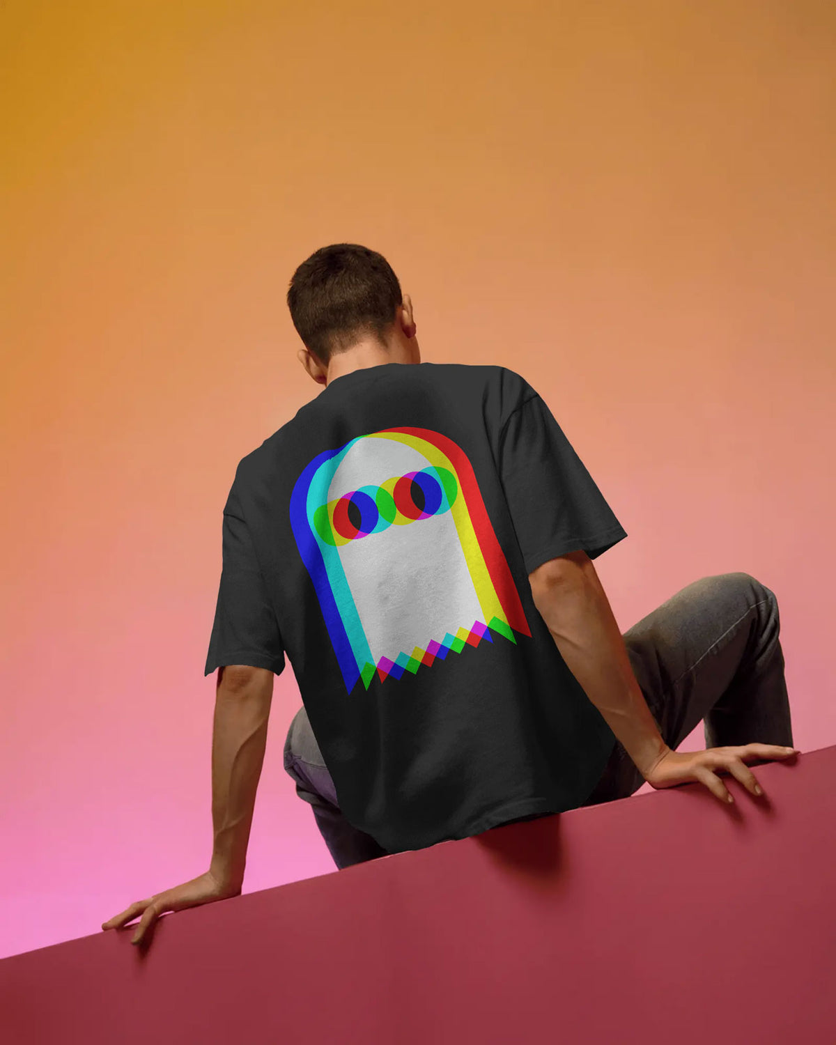 BYCADS RGB Phantom Tee – Ghosted in Glitch Mode