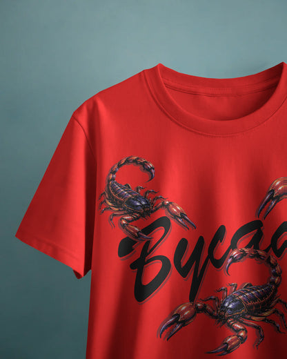 BYCADS Scorpion Graphic Oversized T-Shirt – 100% Cotton 240 GSM  Streetwear T-Shirt | Premium Oversized Fit
