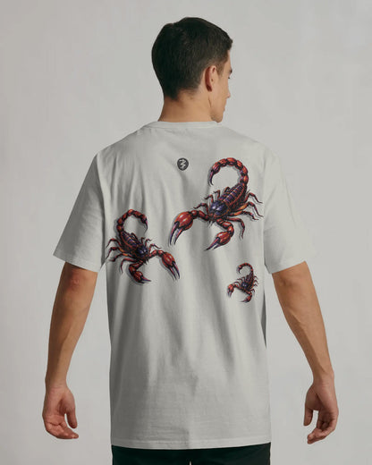 BYCADS Scorpion Graphic Oversized T-Shirt – 100% Cotton 240 GSM  Streetwear T-Shirt | Premium Oversized Fit