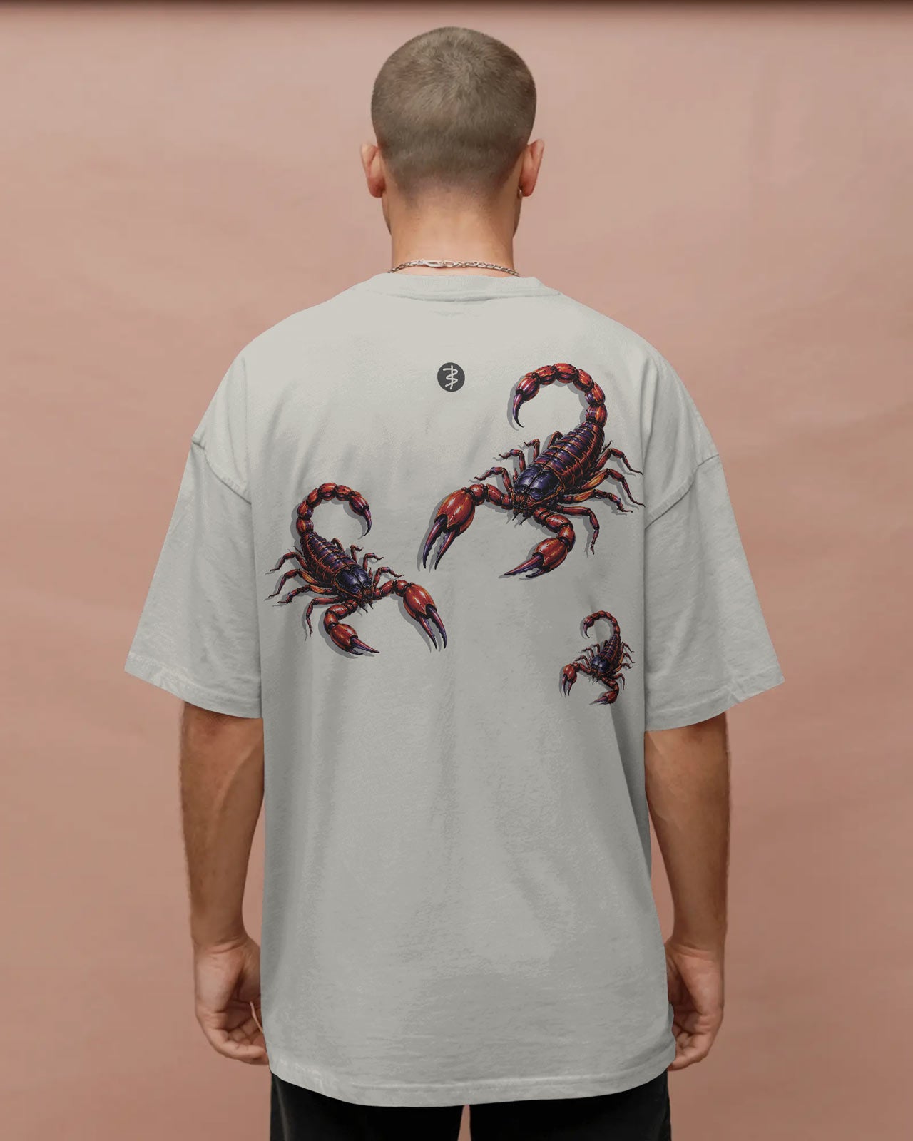 BYCADS Scorpion Graphic Oversized T-Shirt – 100% Cotton 240 GSM  Streetwear T-Shirt | Premium Oversized Fit