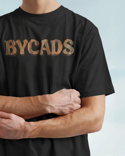 BYCADS Unisex Oversized Graphic T-Shirt – 100% Cotton Drop Shoulder Relaxed Fit Streetwear T-shirt