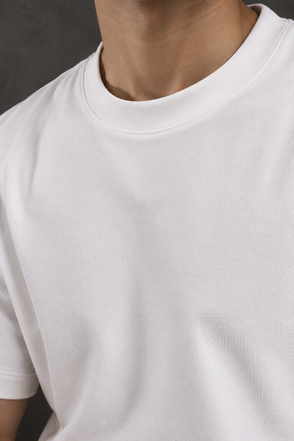 BYCADS White Premium Co-Ord Set – Regular Fit T-Shirt & Relaxed-Fit Trousers