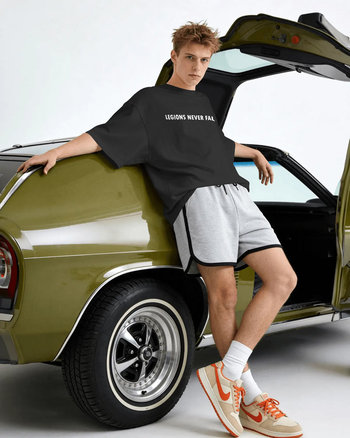 Caesar's Call Graphic Oversized T-Shirt for Men