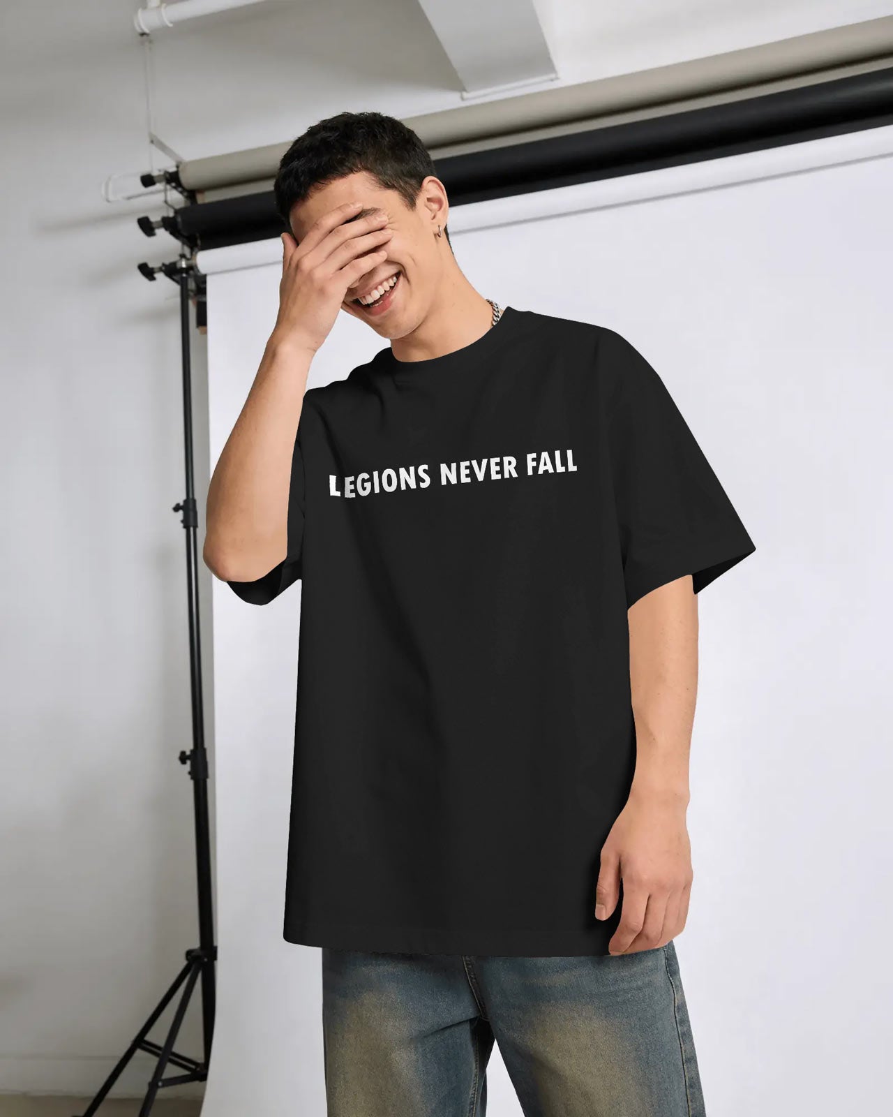 Caesar's Call Graphic Oversized T-Shirt for Men