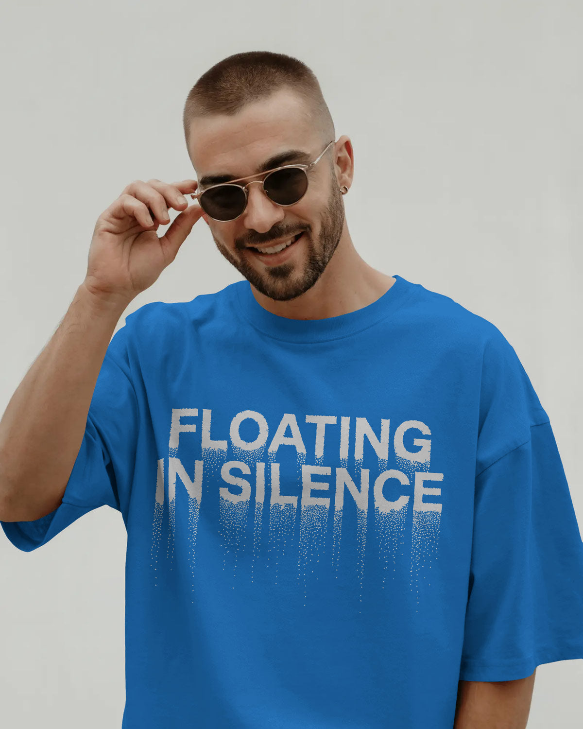 Floating Human Oversized T-Shirt for Men – Artistic Streetwear by Bycads